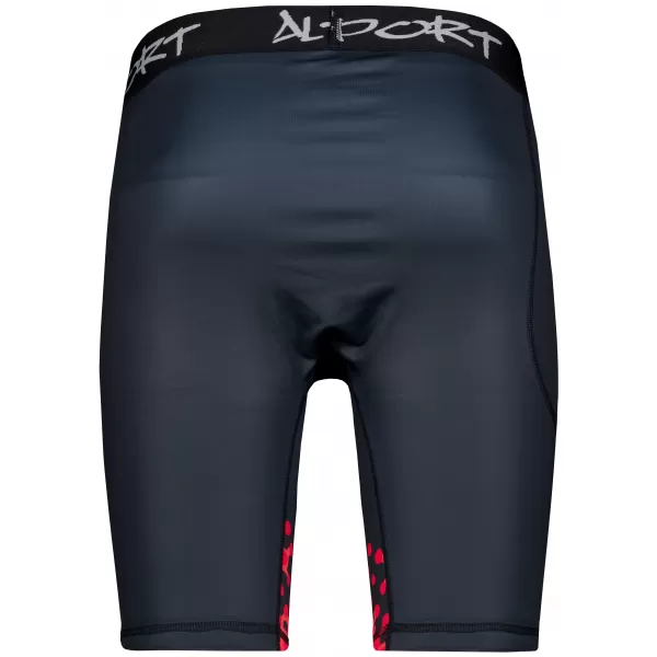  Muške sportske tajice iznad koljena premium ALTISPORT VOJ/ALM109LEG02 CRVENO/CRNO 