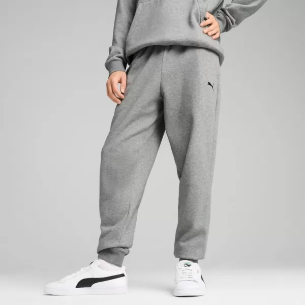  Muške trenirke PUMA ESS SWEATPANTS FL CL 682614-03 SIVA 