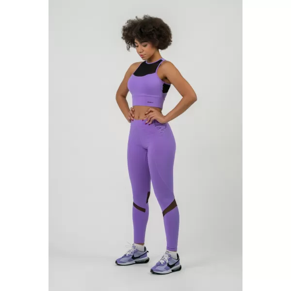  FIT Activewear tajice visokog struka 443 LILA Nebbia 