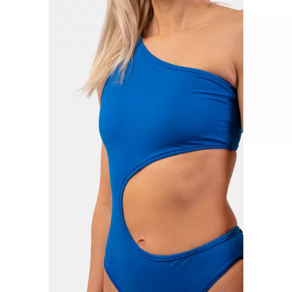  Asimetrični monokini na jedno rame 459 PLAVI Nebbia 
