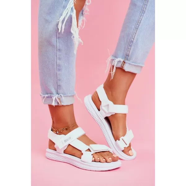  Ženske sandale BIG STAR FF274A603 WHITE Big Star Shoes 