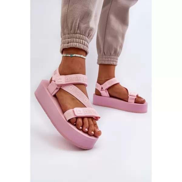  Ženske sandale BIG STAR NN274A533 PINK Big Star Shoes 