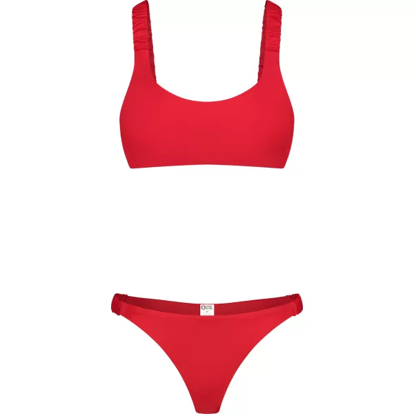  Ženski bikini - gornji dio NORDBLANC NBSSS8209 CRVENI 