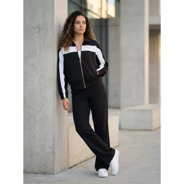  Ženska jakna PUMA T7 RELAXED TRACK JACKET 632137-01 CRNI 