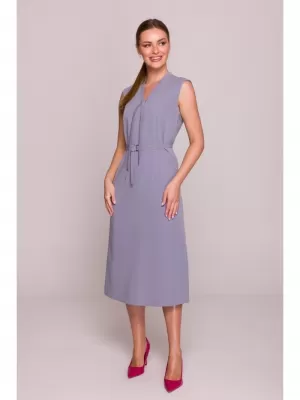 Haljina STYLOVE S410 GOLUBIJE SIVA