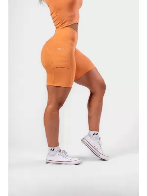 Biciklističke hlače s visokim strukom ELITE 467 ORANGE Nebbia
