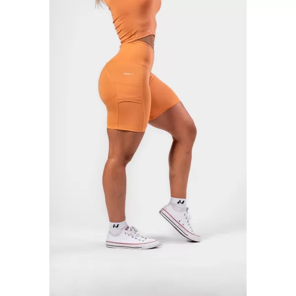  Biciklističke hlače s visokim strukom ELITE 467 ORANGE Nebbia 