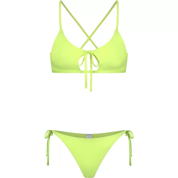  Ženski bikini - gornji dio NORDBLANC NBSSS8211 ŽUTA BOJA 