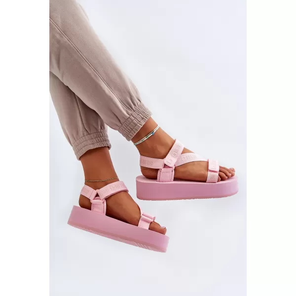 Ženske sandale BIG STAR NN274A533 PINK Big Star Shoes 