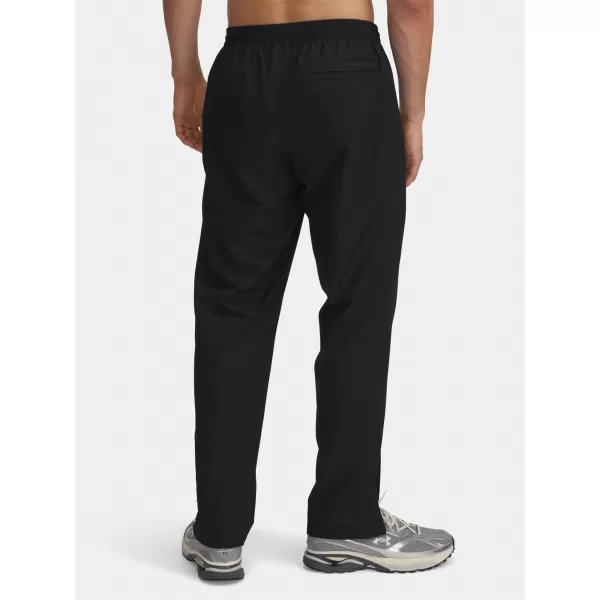  Muške sportske hlače UNDER ARMOUR RIVAL WVN WINDBREAKER PN 1390150-001 CRNA 