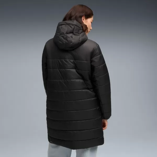  Ženski kaput PUMA ESS HOODED PADDED PARKA 685232-01 CRNA 