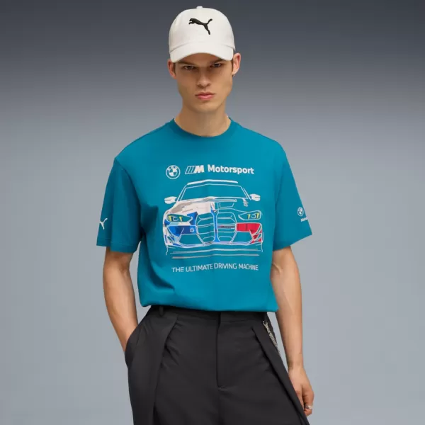  Košulja PUMA BMW MMS BOLD GRAPHIC TEE 632914-06 PLAVI 
