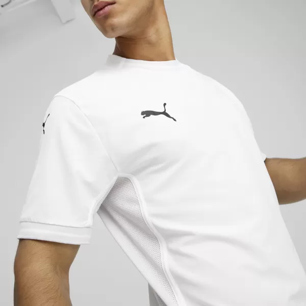  Košulja PUMA TEAMFINAL JERSEY 705737_04 PUMA WHITE/CRNO/FEATHERGRAY 