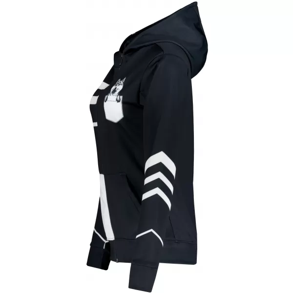  Ženska premium funkcionalna majica s patentnim zatvaračem ALTISPORT VOJ/ALW098MI02 SHIBA 