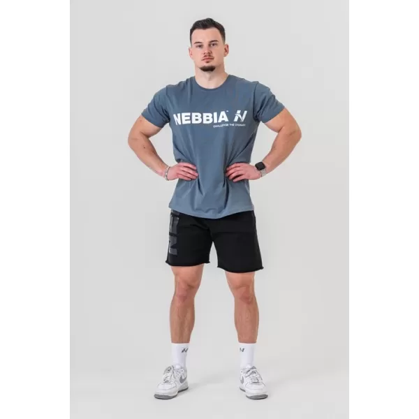  Majica kratkih rukava GYM ESSENTIALS 380 GREY Nebbia 
