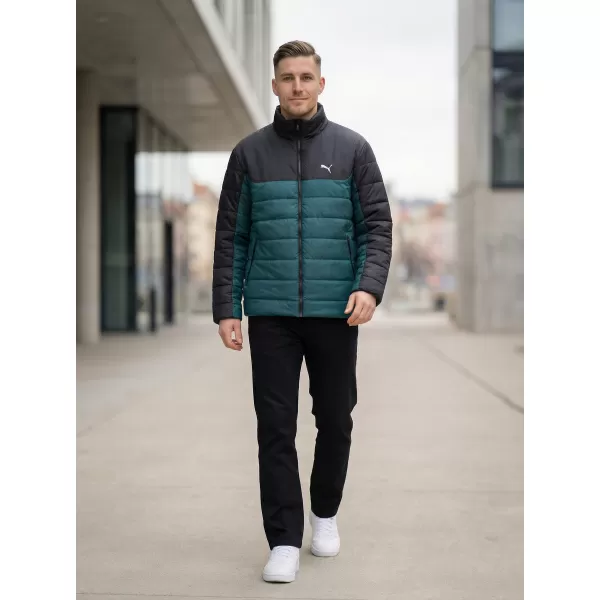  Muška jakna PUMA ESS PADDED JACKET 685210-75 ZELENA 