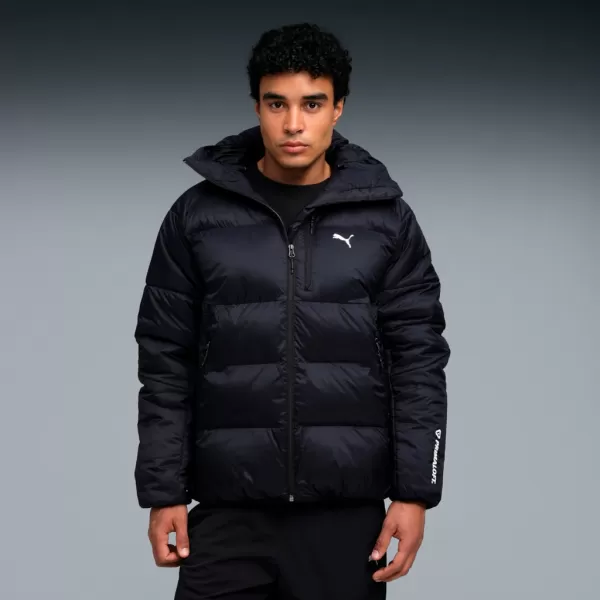  Muška jakna PUMA TECH PRIMALOFT PUFFER JACKET 632165-01 CRNA 