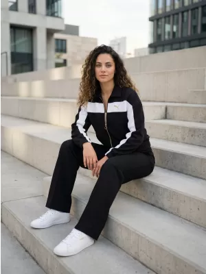 Ženska jakna PUMA T7 RELAXED TRACK JACKET 632137-01 CRNI