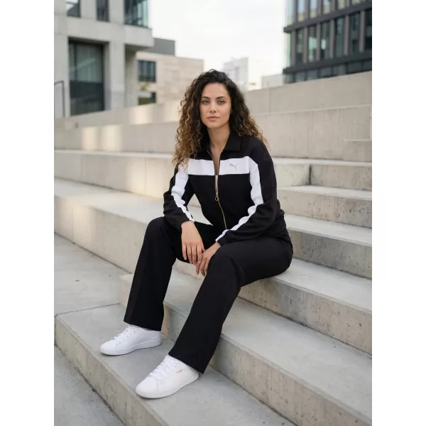  Ženska jakna PUMA T7 RELAXED TRACK JACKET 632137-01 CRNI 