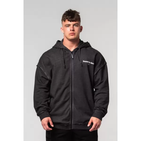  Isprana majica s patentnim zatvaračem GYM BRO 362 BLACK Nebbia 