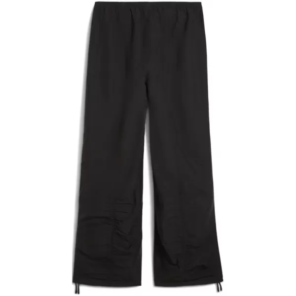  Ladijske hlače PUMA WARDROBE ESS PARACHUTE WOVEN PANTS OP 632044-01 CRNI 