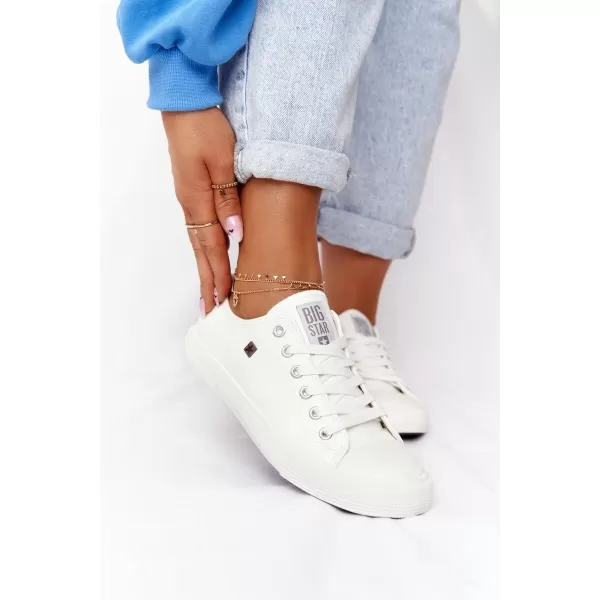  Ženske tenisice BIG STAR V274869 WHITE Big Star Shoes 