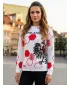 Ženska vrhunska funkcionalna majica ALTISPORT VOJ/ALW036PL/MI01 HEKSA-WHT