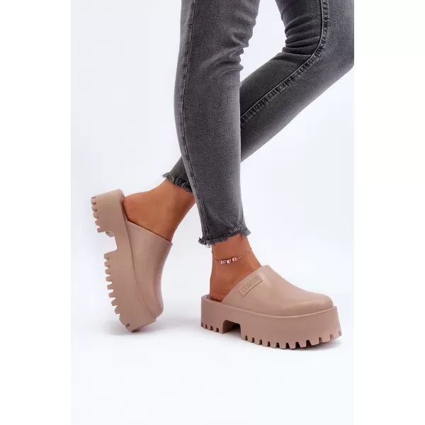 Ženske papuče BIG STAR NN274016 BEŽ Big Star Shoes 