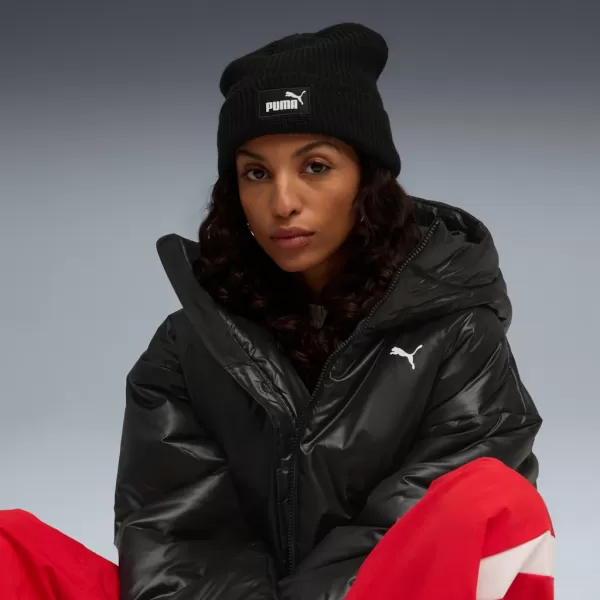  Kapica PUMA ESS HIGH CROWN BEANIE 026410-01 CRNI 