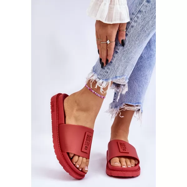  Ženske papuče BIG STAR LL274430 RED Big Star Shoes 