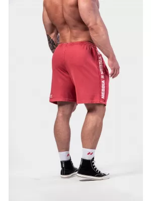 Isprane kratke hlače od trenirke LEGEND 786 RED Nebbia