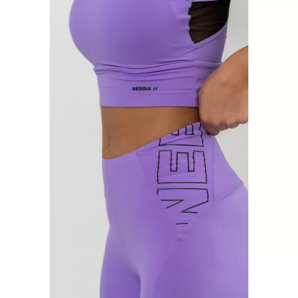  FIT Activewear tajice visokog struka 443 LILA Nebbia 
