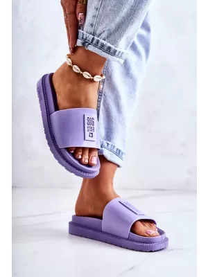 Ženske modne papuče BIG STAR JJ274A304 PURPLE Big Star Shoes