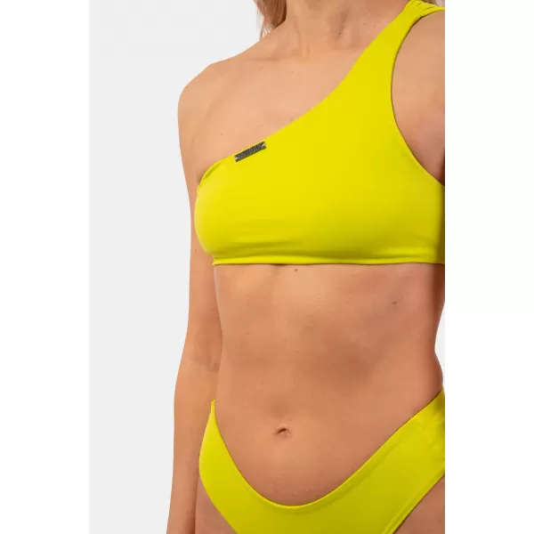  Top bikini bandeau na jedno rame - gornji dio 448 GREEN Nebbia 
