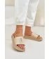 Ženske papuče BIG STAR LL274A210 BEIGE Big Star Shoes