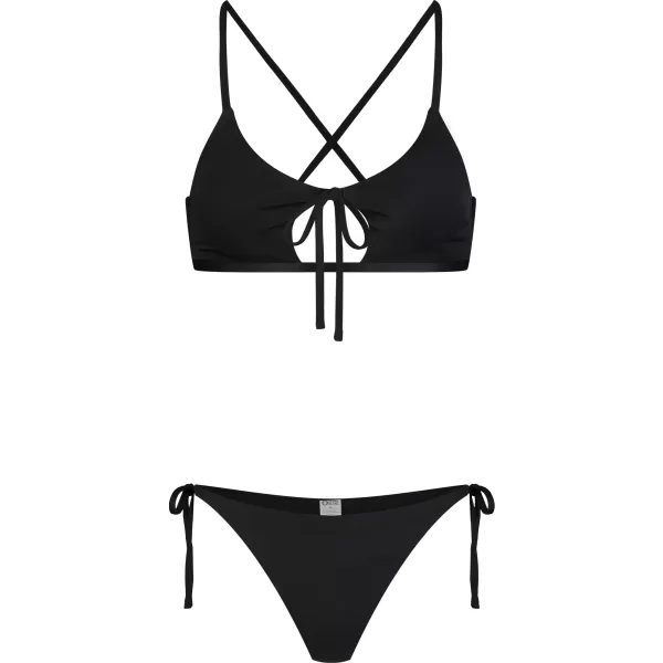 Ženski bikini - gornji dio NORDBLANC NBSSS8211 CRNI 