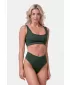 Bikini Active Black - bralette top 554 DARK GREEN Nebbia