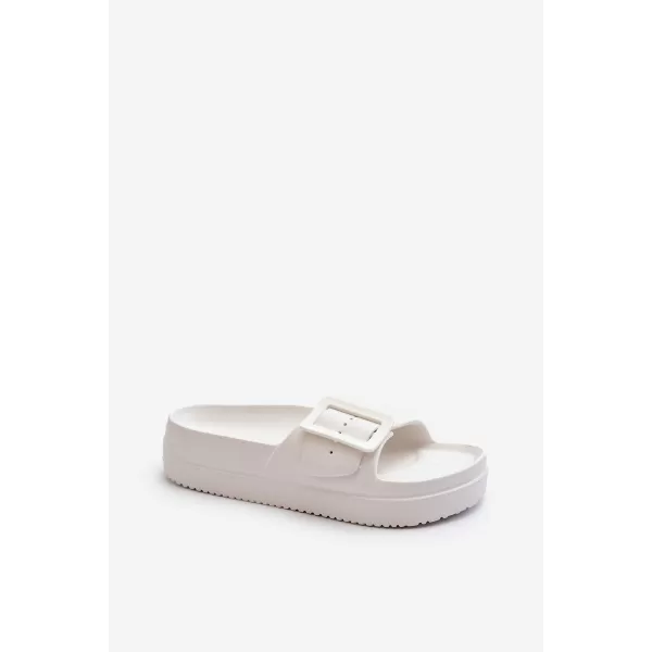  Ženske papuče BIG STAR NN274A661 WHITE Big Star Shoes 