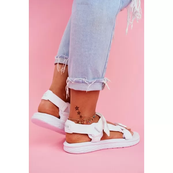  Ženske sandale BIG STAR FF274A603 WHITE Big Star Shoes 