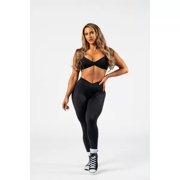  Tajice za oblikovanje sa strukom u obliku slova V STRONG BEAUTY 425 BLACK Nebbia 