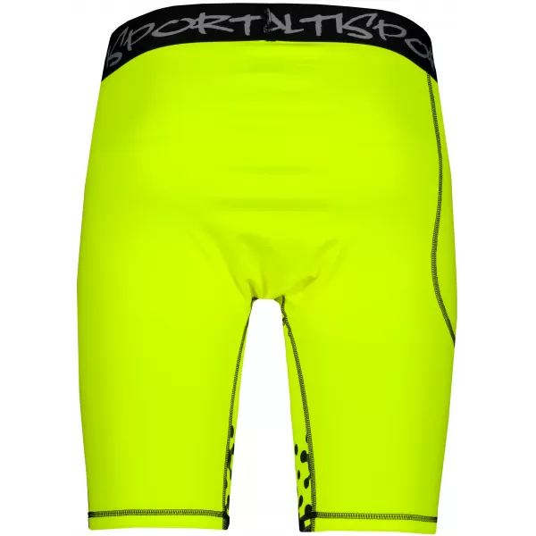  Muške sportske tajice iznad koljena premium ALTISPORT VOJ/ALM109LEG02 FLUO ŽUTA 