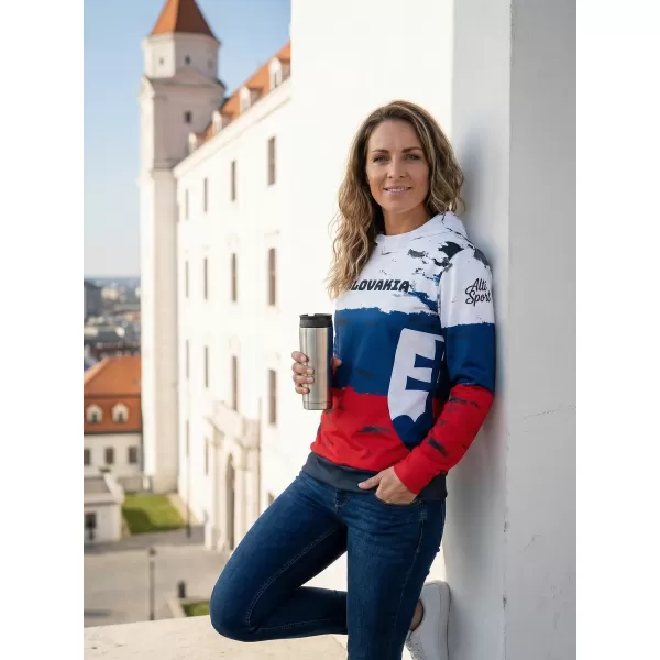  Ženska vrhunska funkcionalna majica ALTISPORT VOJ/ALW036SL/MI01 PRUGE 