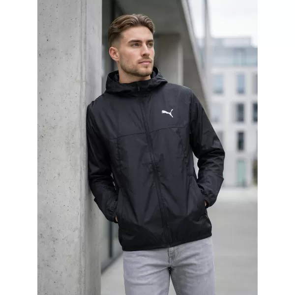  Muška vjetrovka PUMA ESS REGULAR WINDBREAKER 684625-01 CRNA 
