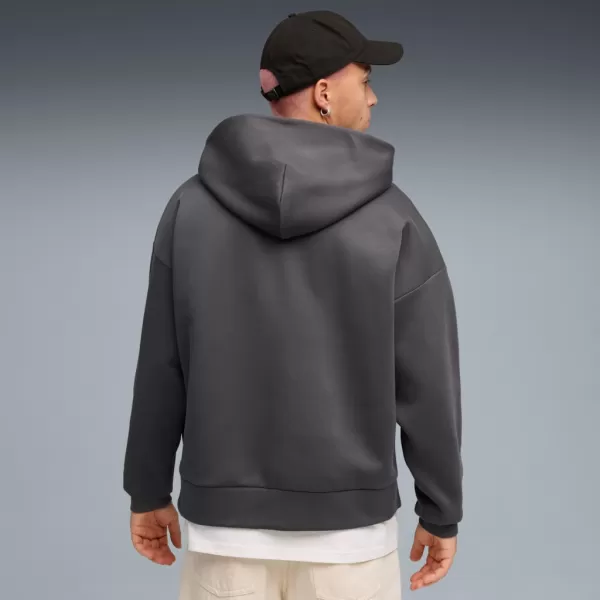  Muška dukserica PUMA WARDROBE ESS BOXY FULL-ZIP HOODIE DK 632066-44 SIVA 