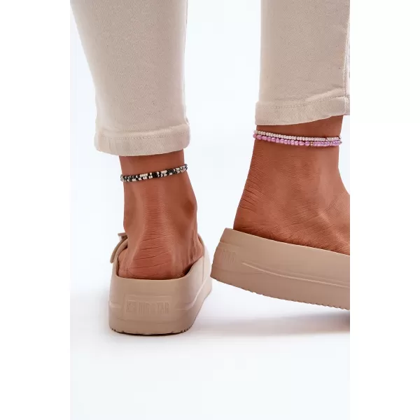  Ženske papuče BIG STAR NN274A666 BEŽ Big Star Shoes 