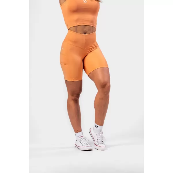  Biciklističke hlače s visokim strukom ELITE 467 ORANGE Nebbia 