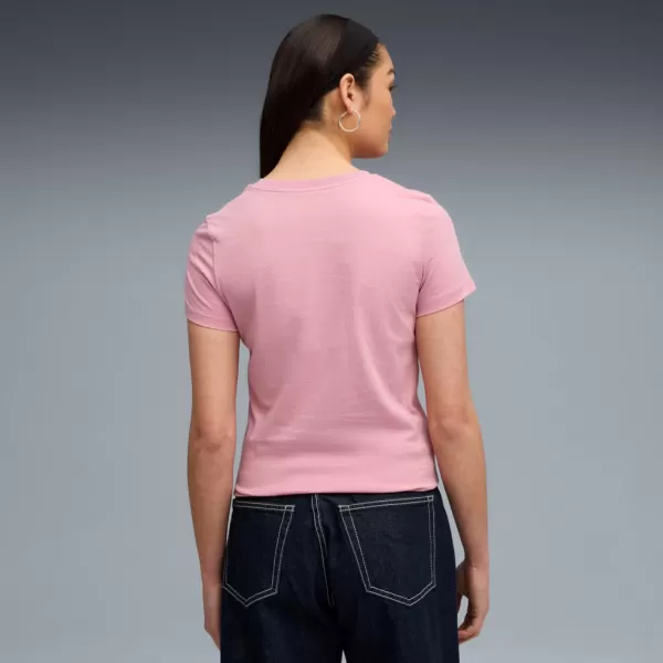  Košulja PUMA ESS SMALL NO. 1 LOGO TEE (S) 682373-65 RUŽIČASTI 