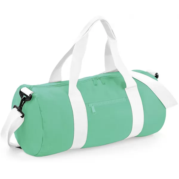  | BG 140 MINT GREEN/WHITE BagBase 