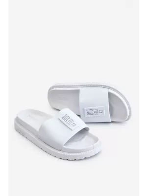 Ženske papuče BIG STAR LL274428 WHITE Big Star Shoes