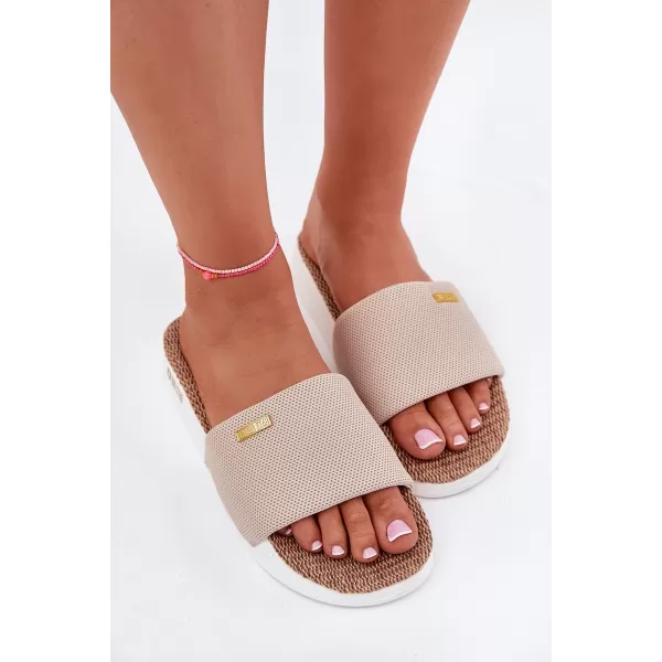  Ženske papuče BIG STAR RR274A102 BEŽ Big Star Shoes 